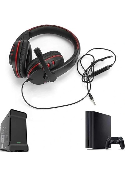 Mikrofonlu Gamer Kulaklık Oyuncu Kulaklığı Yüksek Ses Kaliteli Stereo Yumuşak Yastıklar modelleri