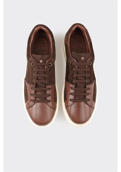 Kahve Deri Erkek Spor Ayakkabı fırsatları