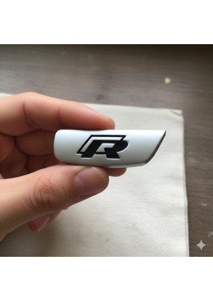 Premium R Direksiyon Logosu R Logo Nikel-Siyah Renk modelleri