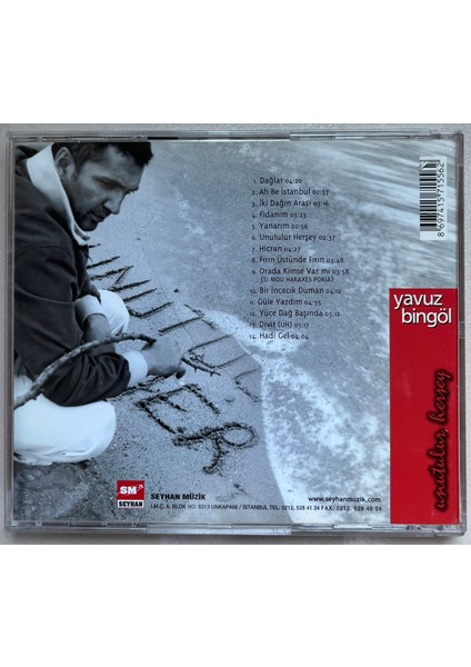 Yavuz Bingöl Unutulur Herşey CD (Orijinal Dönem Baskı Cd) fiyatları