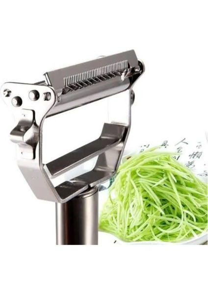 Turbo Çelik Paslanmaz Jülyen Çift Bıçaklı Fonksiyonel Sebze Meyve Soyacağı fiyatları