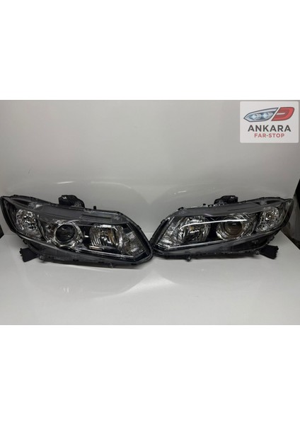 Honda Civic Fb7 2012 - 2015 Ön Far Lambası Sağ - Sol Takım Zenonsuz Tip (Xenonsuz Tip - 2 Far) fırsatları