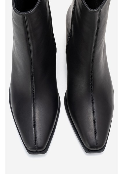 Lexıa Siyah Cilt Hakiki Deri Kadın Western Bot fiyatları