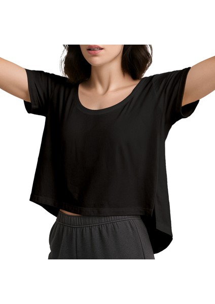 Designer Help Me Siyah Kadın Tişört fırsatları