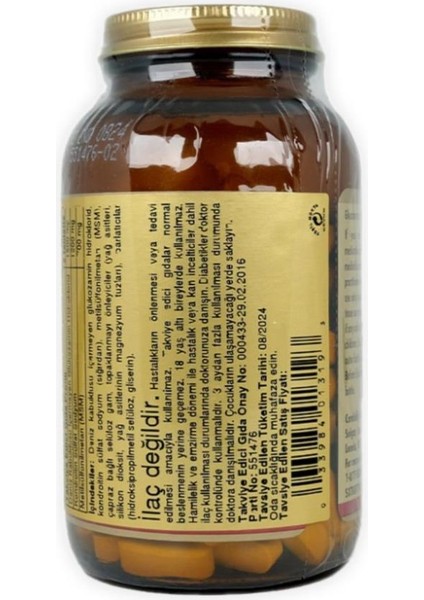 Glucosamine Chondroitin Msm 120 Tablet modelleri