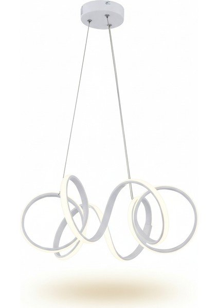 DG1157 Led-Rgb Avize – Beyaz/siyah (Yerli Üretim)