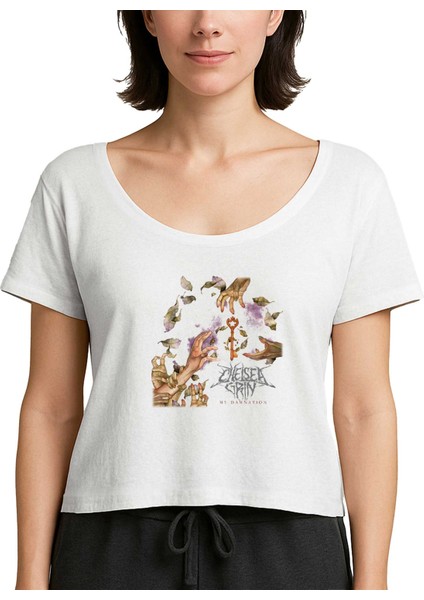 Chelsea Grin My Damnation Beyaz Kadın Tişört