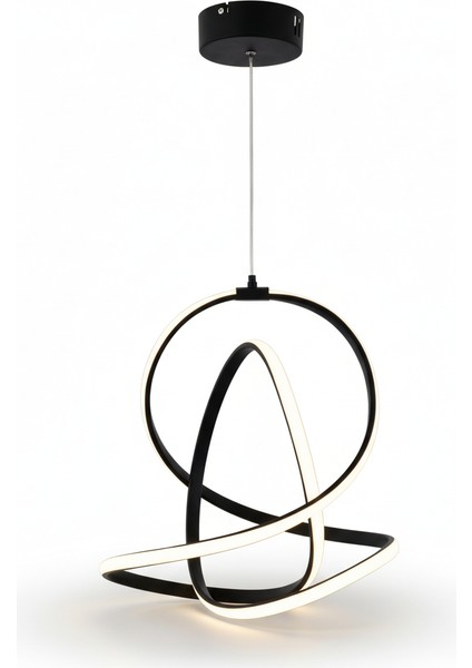 DG1151 Led-Rgb Avize – Beyaz/siyah (Yerli Üretim)