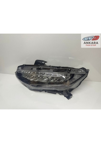 Honda Civic Fc5 2016 - 2021 Ön Far Lambası Sol Ledli Tip (Sol Far - Ledli Tip) fiyatları