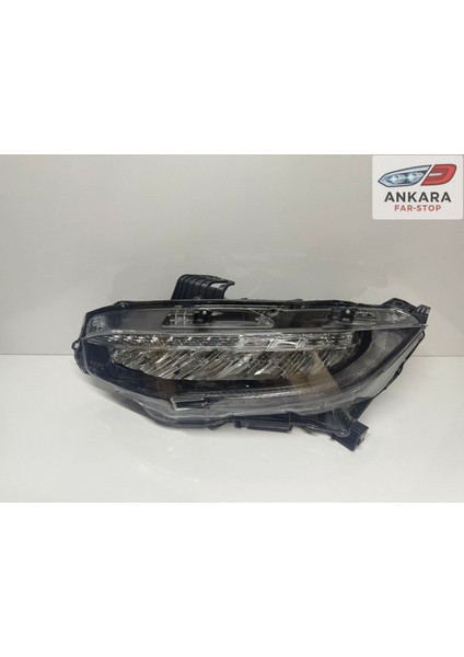 Honda Civic Fc5 2016 - 2021 Ön Far Lambası Sol Ledli Tip (Sol Far - Ledli Tip) fırsatları