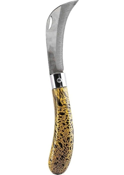 Plastik Saplı Bıçak Soğuk Aşı Macunu Profesyonel Çelik Eğri Uç Bağ Ağaç Budama Bıçağı fiyatları