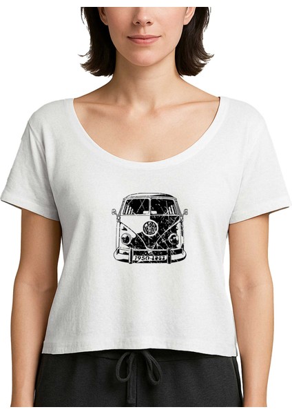 Volkswagen Van Bw Beyaz Kadın Tişört