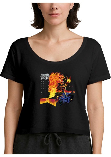 Morbid Angel Formulas Fatal To The Flesh Siyah Kadın Tişört