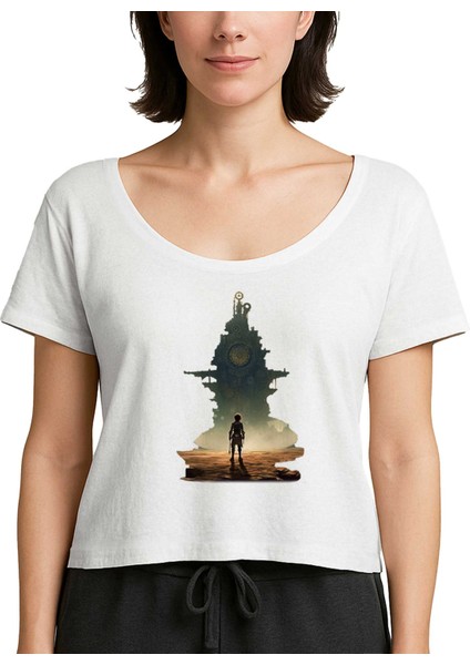 Last Warrior Beyaz Kadın Tişört