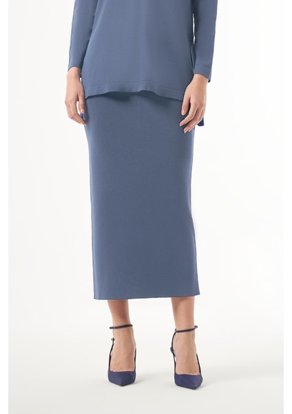 Merserize Çelik Örme Etek 013 Füme fırsatları