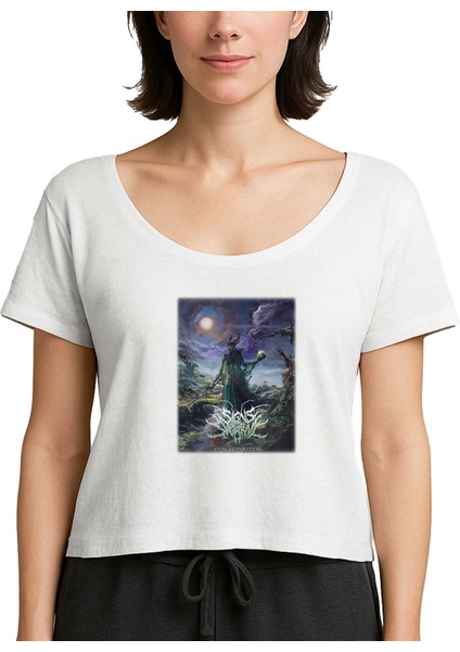 Signs Of The Swarm Vital Deprivation Beyaz Kadın Tişört