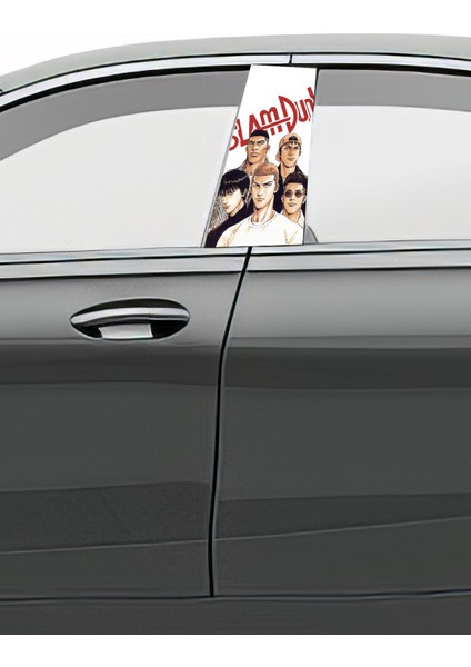 Araç Kapı Direk Kaplama Folyosu Desenli (Sağ Sol Takım) (2 Adet) - 22X50 cm