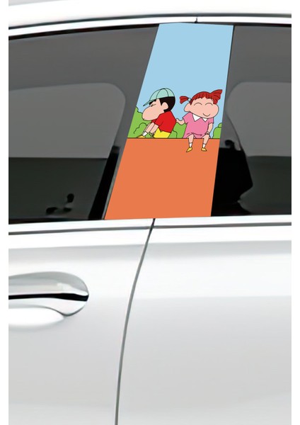 Araç Kapı Direk Kaplama Folyosu Desenli (Sağ Sol Takım) (2 Adet) - 22X50 cm fiyatları