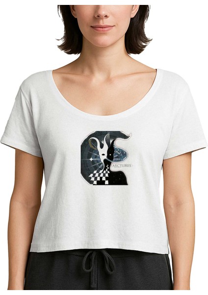 Arcturus Arcturian Beyaz Kadın Tişört