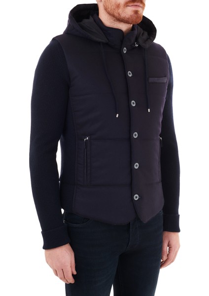 Kapüşonlu Cepli Yünlü Mont Erkek Mont 23191 51303 598 fırsatları