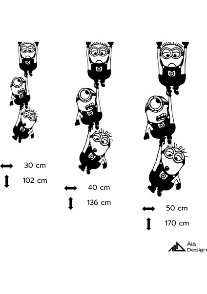 Düşen Minyonlar Temalı Ahşap Duvar Tablosu indirimleri
