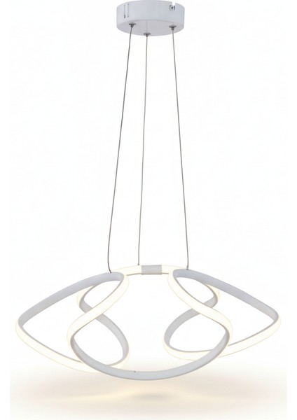 DG1158 Led-Rgb Avize – Beyaz/siyah (Yerli Üretim)