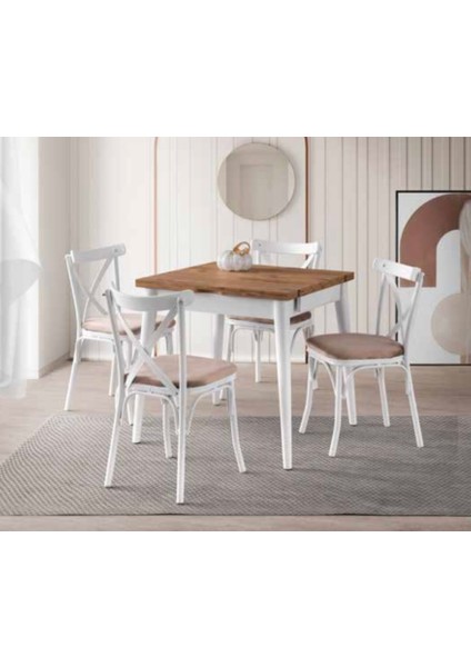 Luna Katlanır Yemek Masa Takımı