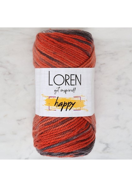 Loren Happy Ebruli El Örgü Ipi - RH008 - 34293