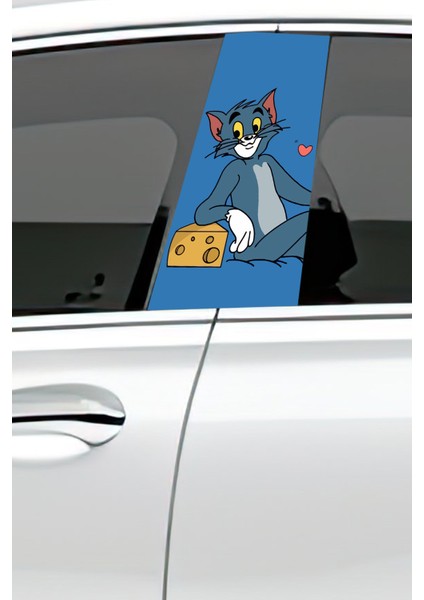 Araç Kapı Direk Kaplama Folyosu Desenli (Sağ Sol Takım) (2 Adet) - 22X50 cm fiyatları