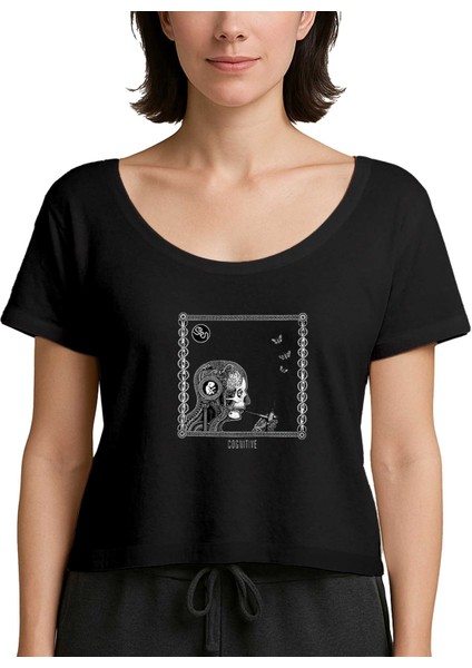 Soen Cognitive Siyah Kadın Tişört