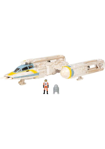 Star Wars Micro Galaxy Squadron Figür ve Araç Seti - Gold Leader's Y-Wing SWJ0089 modelleri