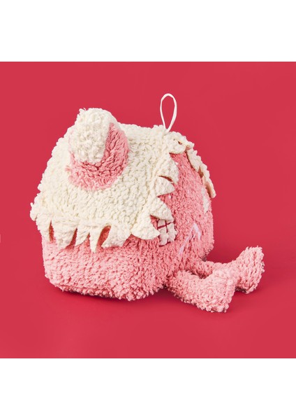 Soft Sevimli Ev Figürlü Yastık - Pembe - 19X22 cm modelleri