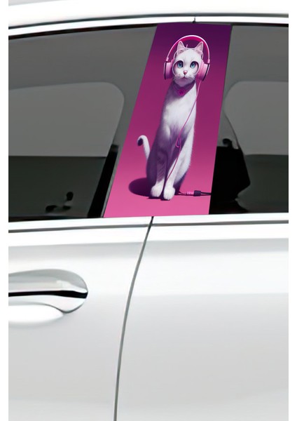 Araç Kapı Direk Kaplama Folyosu Desenli (Sağ Sol Takım) (2 Adet) - 22X50 cm fiyatları