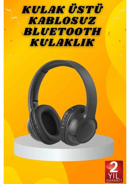 Kulak Üstü Bluetooth Kulaklık Ayarlanabiilir Uzun Pil Ömrü Kablosuz 5.0 Bluetooth fiyatları