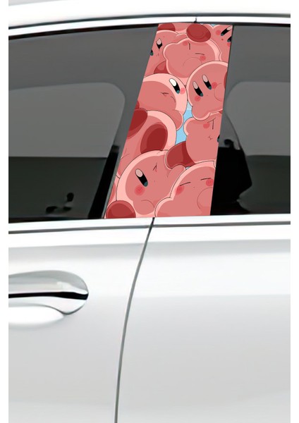 Araç Kapı Direk Kaplama Folyosu Desenli (Sağ Sol Takım) (2 Adet) - 22X50 cm fiyatları