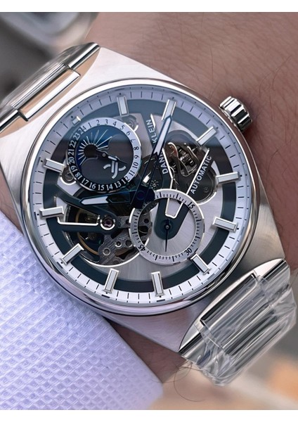 Otomatik ve Manuel Kurmalı Mehtap ve Güneş Kadranlı 3 Atm Erkek Kol Saat FDK.14269.K1 fiyatları