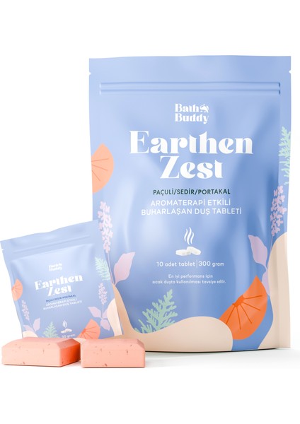 Earthen Zest Aromaterapi Etkili Duş Tableti