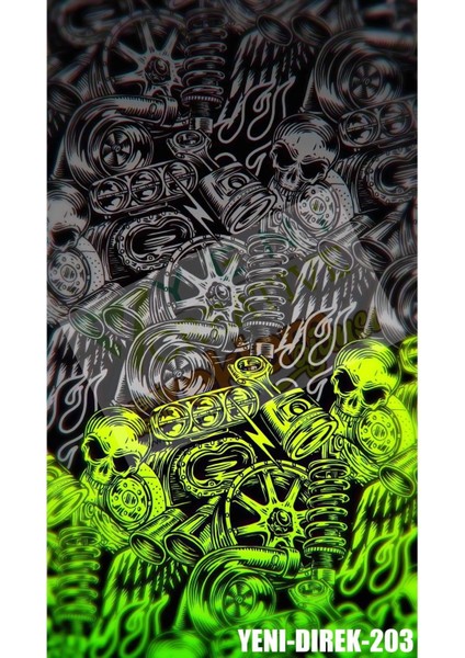 Araç Kapı Direk Kaplama Folyosu Desenli (Sağ Sol Takım) (2 Adet) - 22X50 cm fiyatları