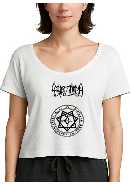 Burzum Demo Ii Beyaz Kadın Tişört