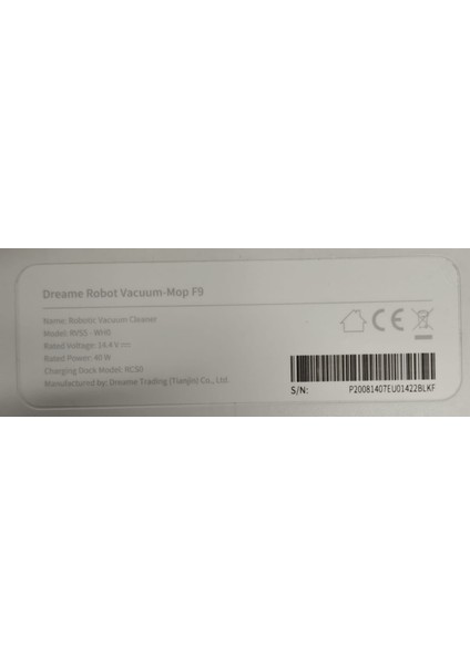 F9 Robot Süpürge F91001-2 ( 2.el Ürün )