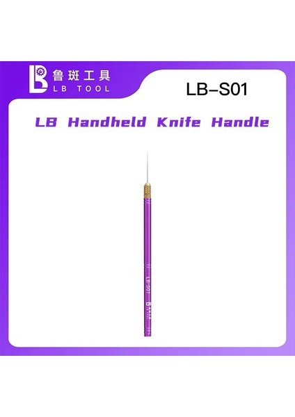 Luban LB-S01 Cep Telefonu Pcb Onarımı Için Ergonomik Elde Taşınabilir Bıçak Sapı