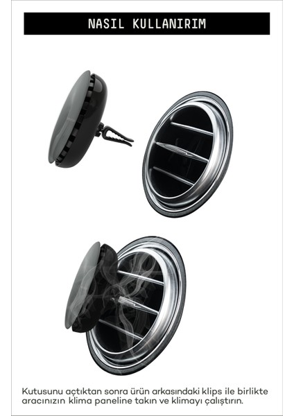 Araba Klima Kokusu, Spin Oto Kokusu, Beyaz Çay Zencefil Aromalı, 90 Gün Etkili Araç Kokusu - Neutral modelleri