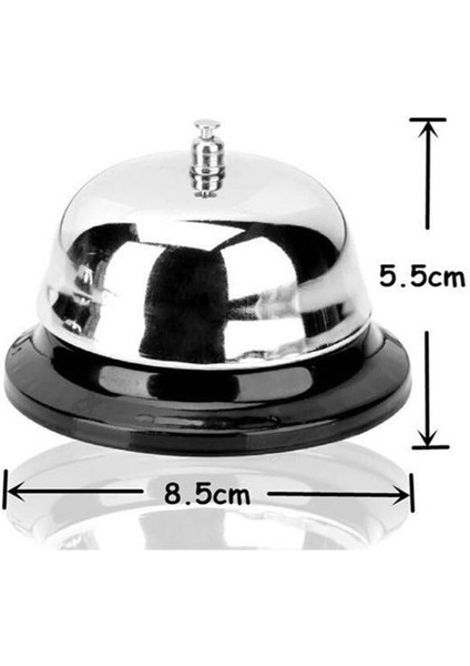 Buffer® Masaüstü Dekoratif Otel Resepsiyon Görevli Çağırma Zili Çanı