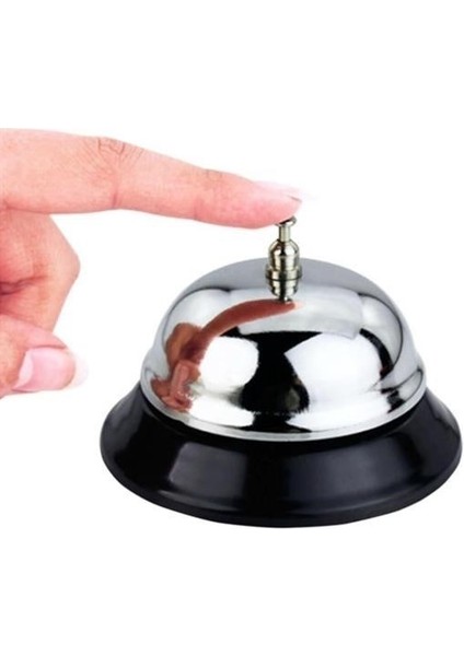 Buffer® Masaüstü Dekoratif Otel Resepsiyon Görevli Çağırma Zili Çanı