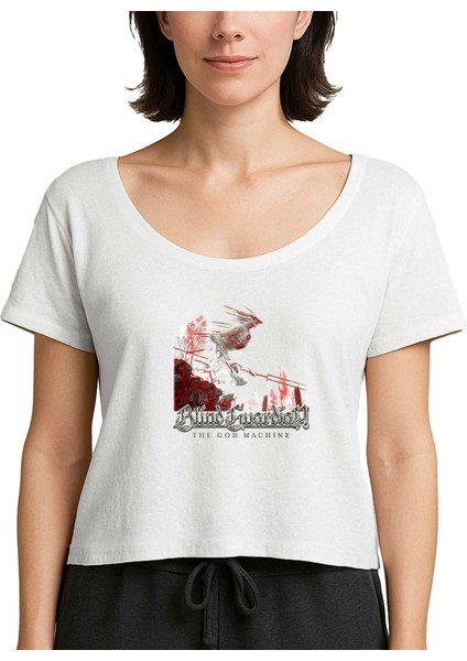 Blind Guardian The God Machine Beyaz Kadın Tişört