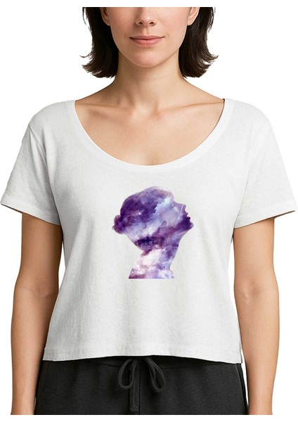 Taylor Swift Cosmos Beyaz Kadın Tişört