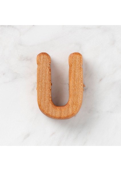 Hobi Baby Organik Ahşap Harf - Ü