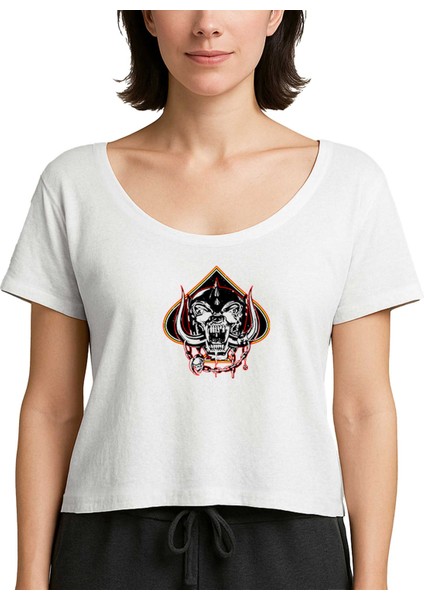 Motörhead Were An English Beyaz Kadın Tişört