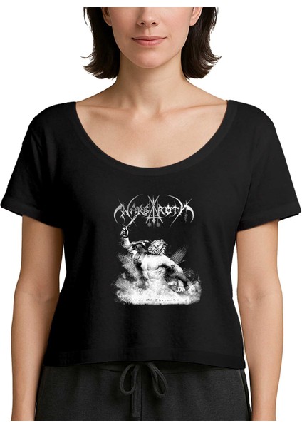 Nargorot Era Of Threnody Siyah Kadın Tişört