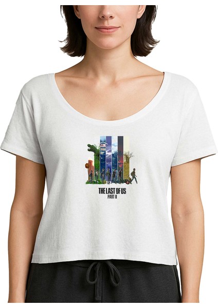 The Last Of Us 2 Ellie Part Beyaz Kadın Tişört